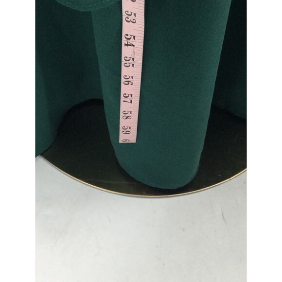 LULU'S SZ L Tier Elegance Hunter Green Long Sleeve Tiered Maxi Dress NEW b103 - Picture 5 of 9